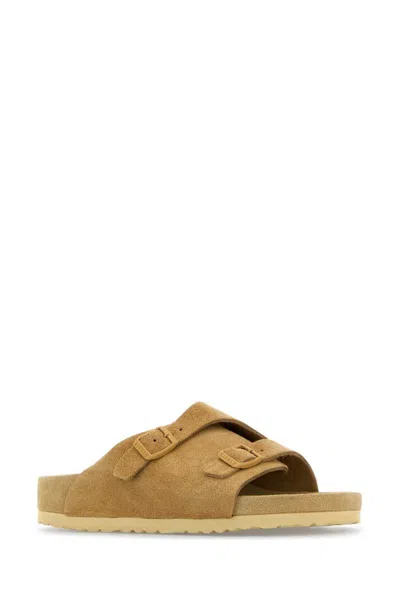 Birkenstock Slippers In Beige O Tan