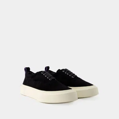 Eytys Mother Ii Sneakers -  - Suede - Black In Black