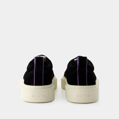 Eytys Mother Ii Sneakers -  - Suede - Black In Black