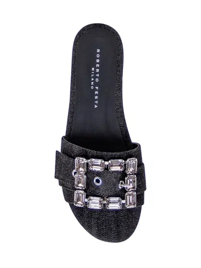 Roberto Festa Fade Slide In Black