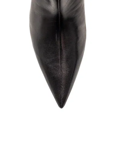 Jil Sander Heeled Ankle Boots In Black