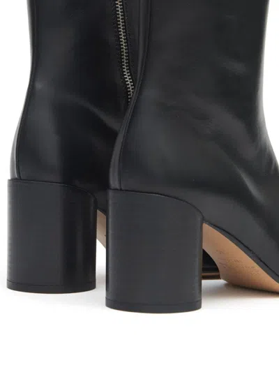 Shop Mm6 Maison Margiela Ankle Boot Shoes In Black