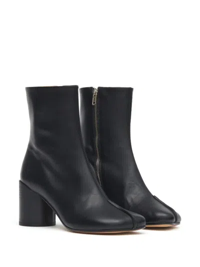 Shop Mm6 Maison Margiela Ankle Boot Shoes In Black