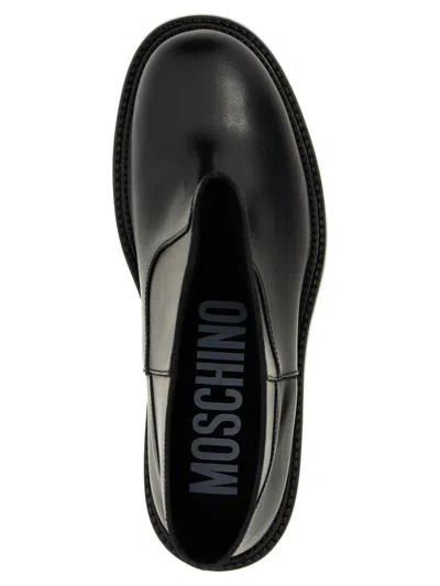 Moschino Clown Boots And Ankle Boots Black In Black