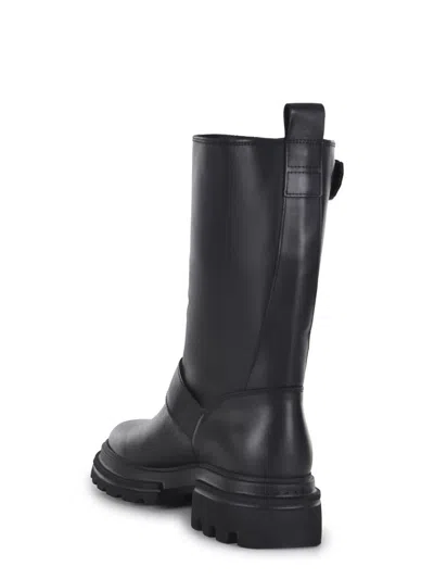 Hogan 10-storey Biker Boot In Black