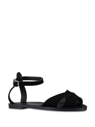 Kjacques K.jacques Simela Sandals Shoes In Black