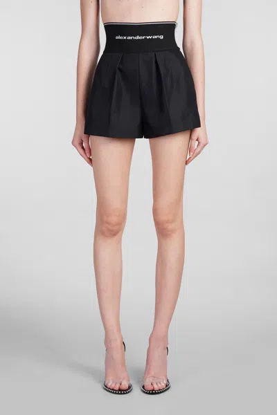 Shop Alexander Wang Shorts In Black