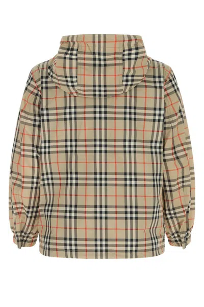 Burberry Archive Beige Everton Check Jacket In Brown