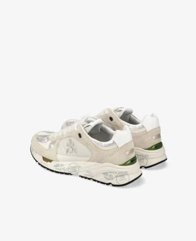 Premiata Sneakers  Woman Color Beige In White