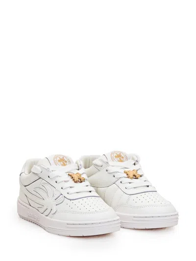 Palm Angels White Palm Beach University Sneakers In White