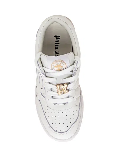 Palm Angels White Palm Beach University Sneakers In White