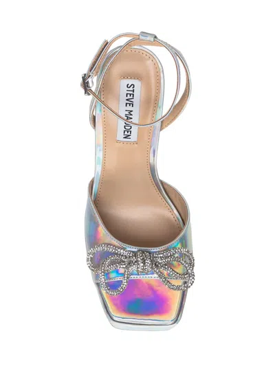 Steve Madden Darla Platform Sandal In Silver