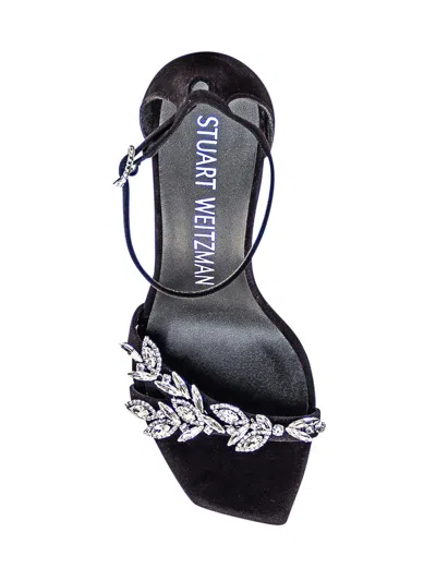 Stuart Weitzman Nudist Vow 100 Sandal In Black