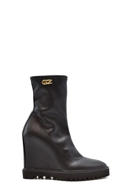 Giuseppe Zanotti Booties In Black