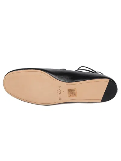 Alexandre Birman Slim Carita Flat Ballerinas In Black