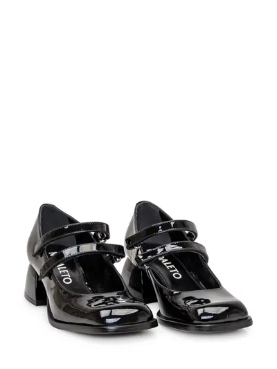 Nodaleto Bulla Bacara Heel Shoe In Black
