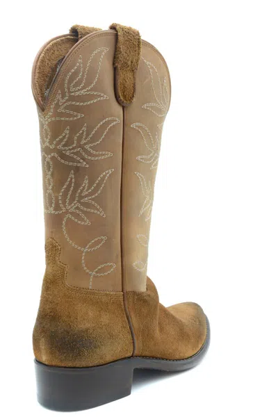 L.a L.a Tex Boots In Brown