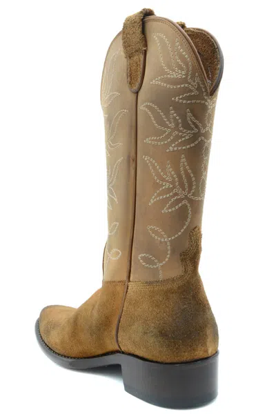 L.a L.a Tex Boots In Brown