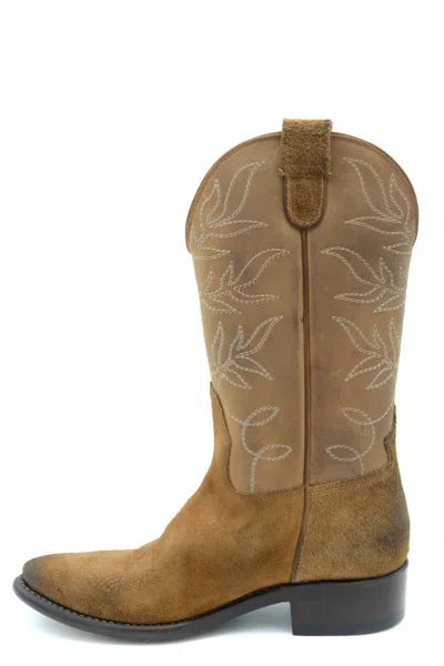 L.a L.a Tex Boots In Brown