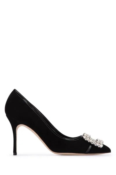 Manolo Blahnik Heeled Shoes In Black