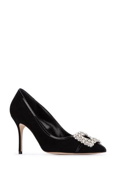 Manolo Blahnik Heeled Shoes In Black