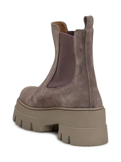 Ennequadro Boot Crust In Brown