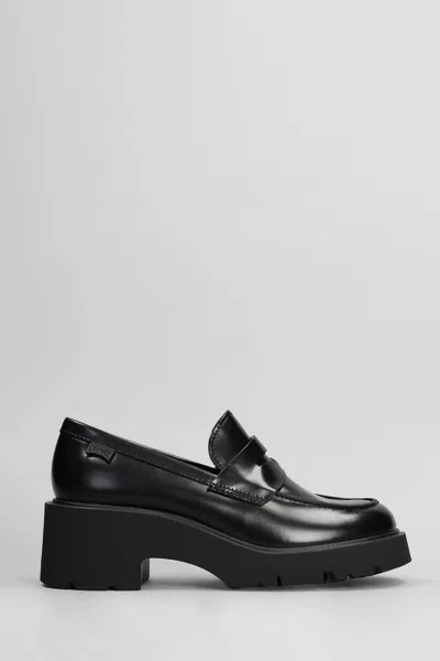 Camper Milah Chunky Loafers In Black