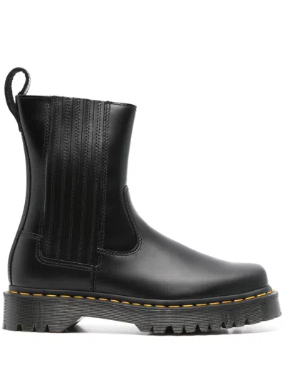 Dr. Martens Amaayah Lo Shoes In Black Orleans