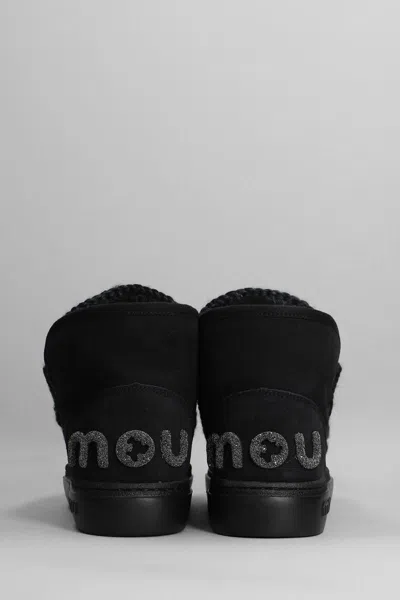 Mou Eskimo 18 Ankle Boots In Black In Black