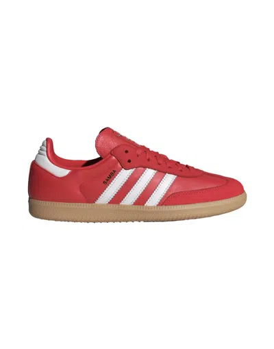 Adidas Originals Snakers Shoes In Red