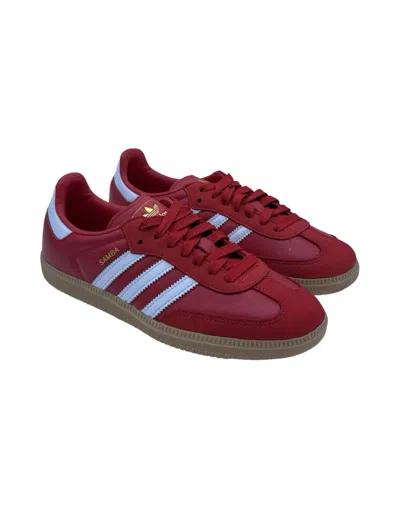 Adidas Originals Snakers Shoes In Red