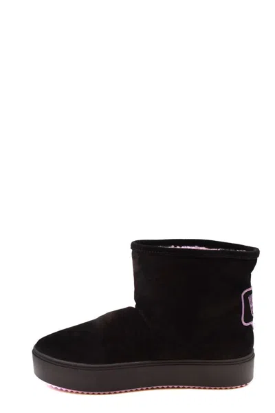 Chiara Ferragni Eyelike Ankle Boots In Black