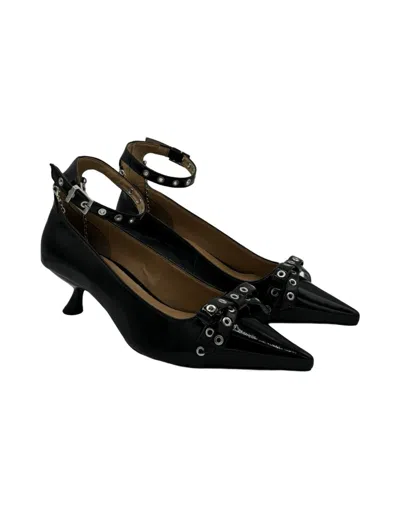 Shop Ganni City Shoes In Black