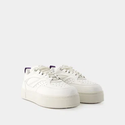 Eytys Sidney Calf Leather Sneakers In White