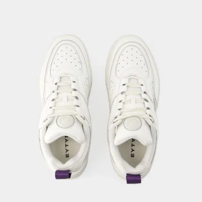 Eytys Sidney Calf Leather Sneakers In White