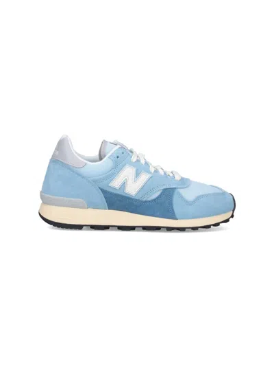 Shop New Balance Sneakers In Blue