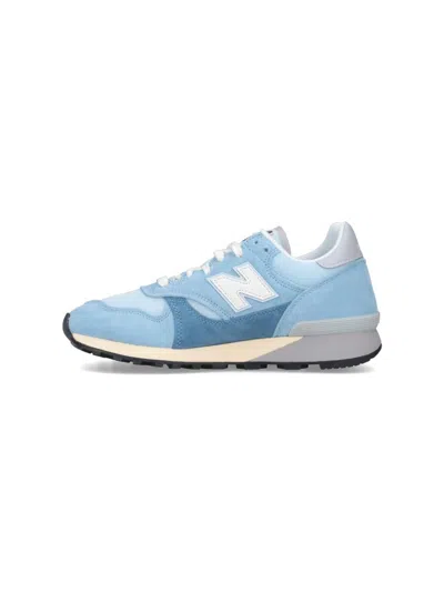 Shop New Balance Sneakers In Blue