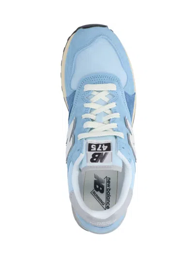 New Balance Low Top Sneakers With Rubber Sole And Suede Overlays In Blue