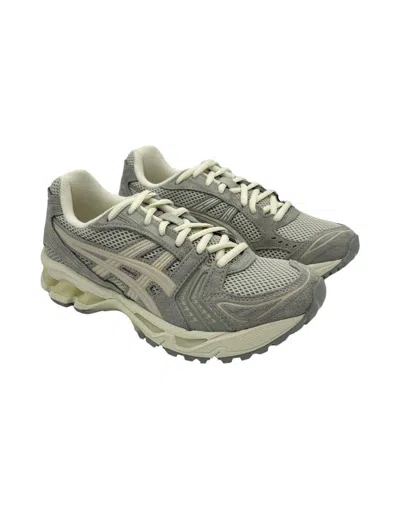 Asics Gel-kayano 14 Sneakers – White / Sage / Smoke In Gray