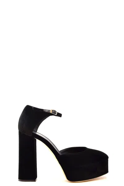 Giuseppe Zanotti Guendaline Suede Platform Pumps In Black