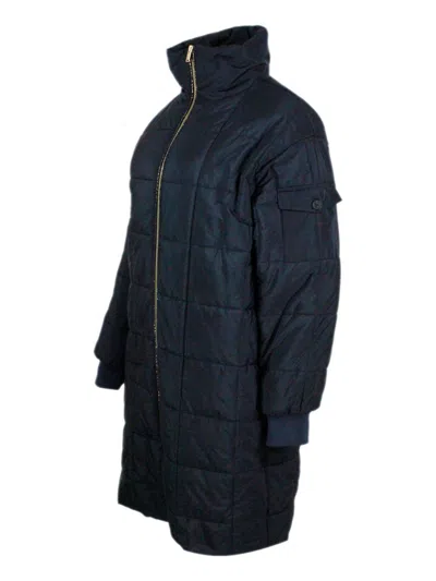 Shop Fabiana Filippi Coats In Blue