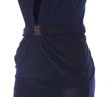 Elisabetta Franchi Dresses In Blue