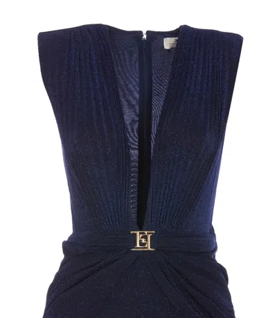 Elisabetta Franchi Dresses In Blue