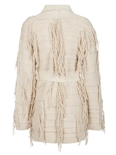 Canessa Psychedelic Cardigan In Brown