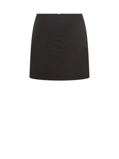 Giuseppe Di Morabito Rhinestons Skirt In Black