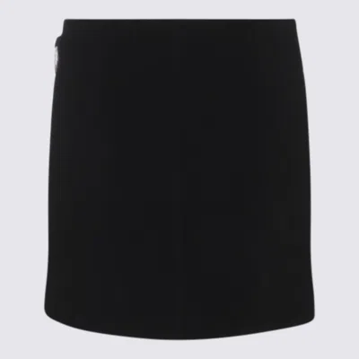 Simkhai Asymmetrical Draped Mini Skirt In Multicolor