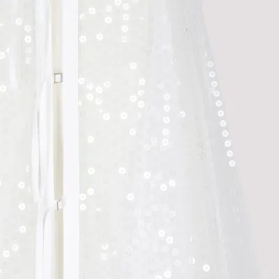 Jacquemus La Robe Dentelle Gown In White