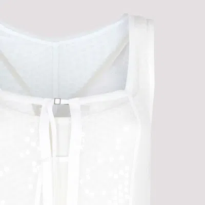 Jacquemus La Robe Dentelle Gown In White
