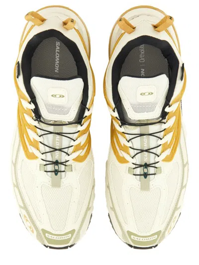 Salomon Gore-tex Mesh Sneaker Pull Tabs In Neutral