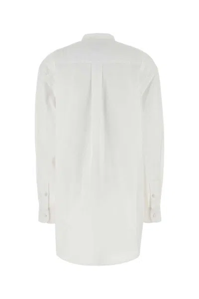 Gucci Cotton Poplin Shirt In White
